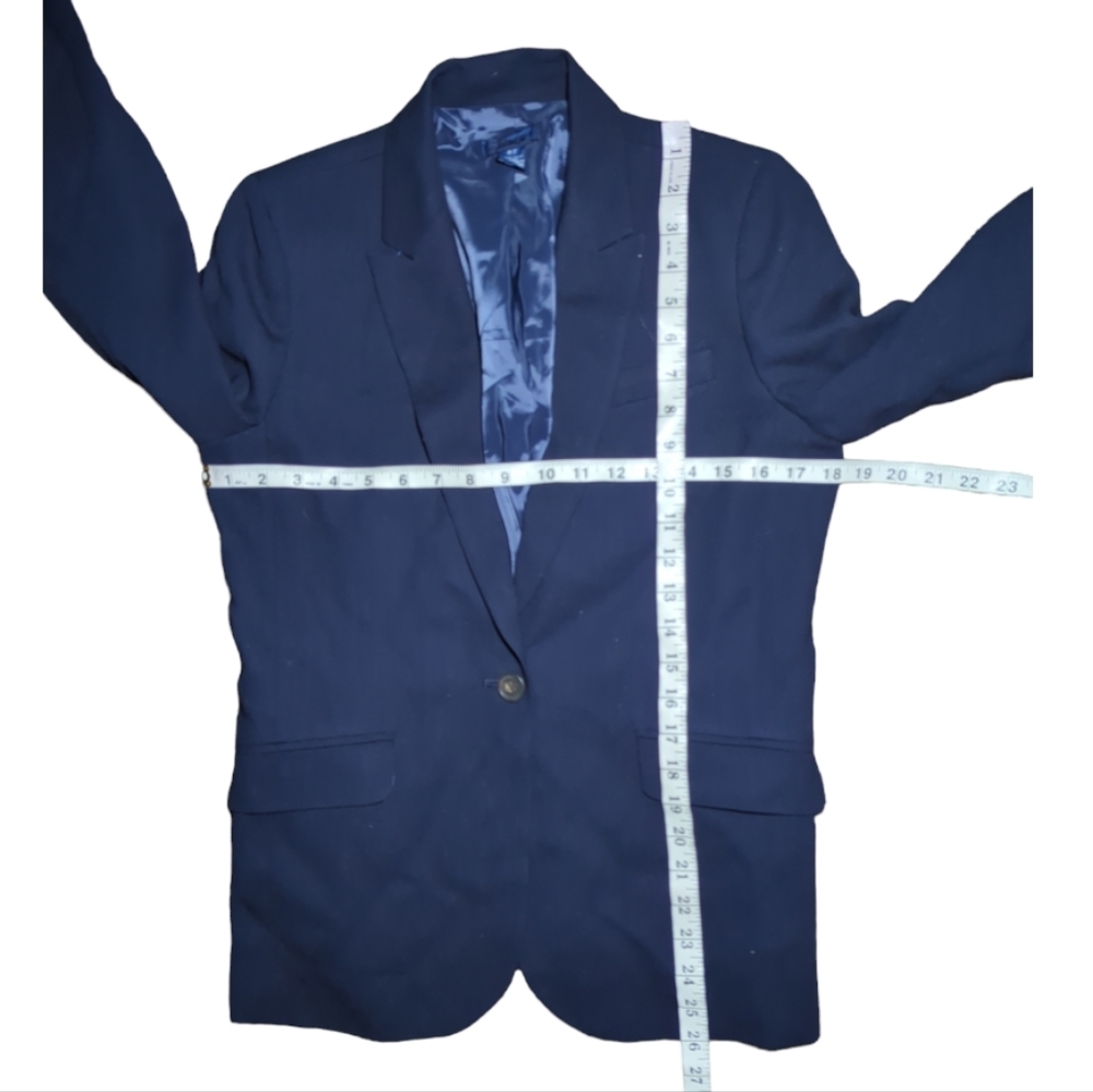 J. Crew Blue Blazer Size 8T - Picture 3 of 4